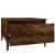 Mese laterale 2 buc. stejar fumuriu 50x46x35 cm lemn prelucrat GartenMobel Dekor