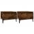 Mese laterale 2 buc. stejar fumuriu 50x46x35 cm lemn prelucrat GartenMobel Dekor