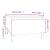 Mese laterale 2 buc. stejar fumuriu 50x46x35 cm lemn prelucrat GartenMobel Dekor