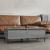 Mese laterale 2 buc. gri sonoma 50x46x35 cm lemn compozit GartenMobel Dekor