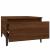 Mese laterale 2 buc. stejar maro 50x46x35 cm lemn compozit GartenMobel Dekor