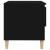 Noptiere, 2 buc., negru, 50x46x50 cm, lemn prelucrat GartenMobel Dekor