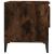 Mese laterale 2 buc. stejar fumuriu 50x46x50 cm lemn compozit GartenMobel Dekor