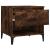 Mese laterale 2 buc. stejar fumuriu 50x46x50 cm lemn compozit GartenMobel Dekor