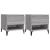 Mese laterale, 2 buc., gri sonoma, 50x46x50 cm, lemn compozit GartenMobel Dekor