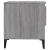 Mese laterale, 2 buc., gri sonoma, 50x46x50 cm, lemn compozit GartenMobel Dekor