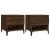 Mese laterale 2 buc. stejar maro 50x46x50 cm lemn compozit GartenMobel Dekor