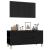 Comodă TV, negru, 102x44,5x50 cm, lemn prelucrat GartenMobel Dekor