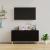 Comodă TV, negru, 102x44,5x50 cm, lemn prelucrat GartenMobel Dekor