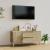 Comodă TV, stejar sonoma, 102x44,5x50 cm, lemn prelucrat GartenMobel Dekor
