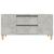 Comodă TV, gri beton, 102x44,5x50 cm, lemn prelucrat GartenMobel Dekor