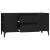 Comodă TV, negru, 102x44,5x50 cm, lemn prelucrat GartenMobel Dekor