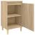 Noptiere, 2 buc., stejar sonoma, 40x35x70 cm, lemn prelucrat GartenMobel Dekor