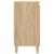 Noptiere, 2 buc., stejar sonoma, 40x35x70 cm, lemn prelucrat GartenMobel Dekor