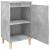 Noptieră, gri beton, 40x35x70 cm, lemn prelucrat GartenMobel Dekor