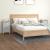 Noptiere, 2 buc., gri beton, 40x35x70 cm, lemn prelucrat GartenMobel Dekor