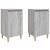 Noptiere, 2 buc., gri sonoma, 40x35x70 cm, lemn prelucrat GartenMobel Dekor