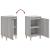 Noptiere, 2 buc., gri sonoma, 40x35x70 cm, lemn prelucrat GartenMobel Dekor