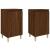 Noptiere, 2 buc., stejar maro, 40x35x70 cm, lemn prelucrat GartenMobel Dekor