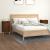 Noptiere, 2 buc., stejar maro, 40x35x70 cm, lemn prelucrat GartenMobel Dekor