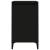 Noptiere, 2 buc, negru, 40x35x70 cm, lemn prelucrat GartenMobel Dekor