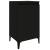 Noptiere, 2 buc, negru, 40x35x70 cm, lemn prelucrat GartenMobel Dekor
