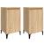 Noptiere, 2 buc., stejar sonoma, 40x35x70 cm, lemn prelucrat GartenMobel Dekor