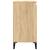 Noptiere, 2 buc., stejar sonoma, 40x35x70 cm, lemn prelucrat GartenMobel Dekor