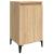 Noptiere, 2 buc., stejar sonoma, 40x35x70 cm, lemn prelucrat GartenMobel Dekor