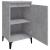 Noptiere, 2 buc., gri beton, 40x35x70 cm, lemn prelucrat GartenMobel Dekor