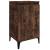 Noptiere, 2 buc., stejar afumat, 40x35x70 cm, lemn prelucrat GartenMobel Dekor