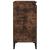 Noptiere, 2 buc., stejar afumat, 40x35x70 cm, lemn prelucrat GartenMobel Dekor