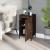 Noptiere, 2 buc., stejar afumat, 40x35x70 cm, lemn prelucrat GartenMobel Dekor