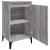 Noptiere, 2 buc., gri sonoma, 40x35x70 cm, lemn prelucrat GartenMobel Dekor