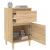 Noptiere, 2 buc., stejar sonoma, 40x35x70 cm, lemn prelucrat GartenMobel Dekor