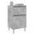 Noptiere, 2 buc., gri beton, 40x35x70 cm GartenMobel Dekor