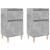 Noptiere, 2 buc., gri beton, 40x35x70 cm GartenMobel Dekor