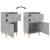 Noptiere, 2 buc., gri beton, 40x35x70 cm GartenMobel Dekor