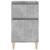 Noptiere, 2 buc., gri beton, 40x35x70 cm GartenMobel Dekor