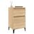 Noptiere, 2 buc., stejar sonoma, 40x35x70 cm, lemn prelucrat GartenMobel Dekor