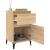 Noptiere, 2 buc., stejar sonoma, 40x35x70 cm, lemn prelucrat GartenMobel Dekor