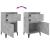 Noptiere, 2 buc., gri beton, 40x35x70 cm GartenMobel Dekor