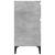 Noptiere, 2 buc., gri beton, 40x35x70 cm GartenMobel Dekor