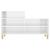 Pantofar, alb extralucios, 102x36x60 cm, lemn compozit GartenMobel Dekor