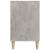 Pantofar, gri beton, 102x36x60 cm, lemn prelucrat GartenMobel Dekor