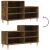 Pantofar, stejar fumuriu, 102x36x60 cm, lemn prelucrat GartenMobel Dekor