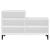 Pantofar, alb, 102x36x60 cm, lemn compozit GartenMobel Dekor