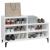 Pantofar, alb, 102x36x60 cm, lemn compozit GartenMobel Dekor