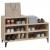 Pantofar, stejar sonoma, 102x36x60 cm, lemn prelucrat GartenMobel Dekor