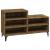 Pantofar, stejar fumuriu, 102x36x60 cm, lemn prelucrat GartenMobel Dekor